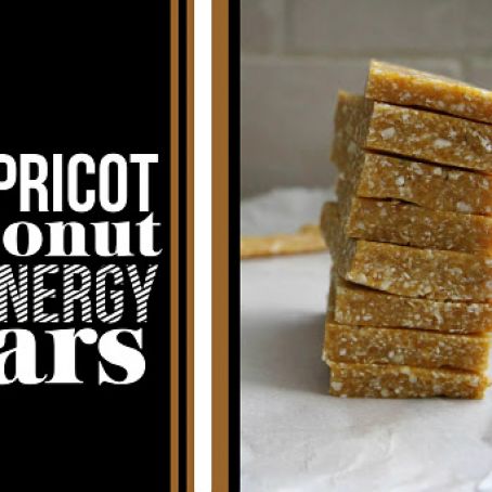 Apricot Coconut Energy Bars
