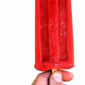 Creamy Strawberry Rice Milk Popsicles