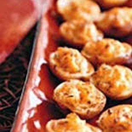 Sinfully Stuffed Potato Skins