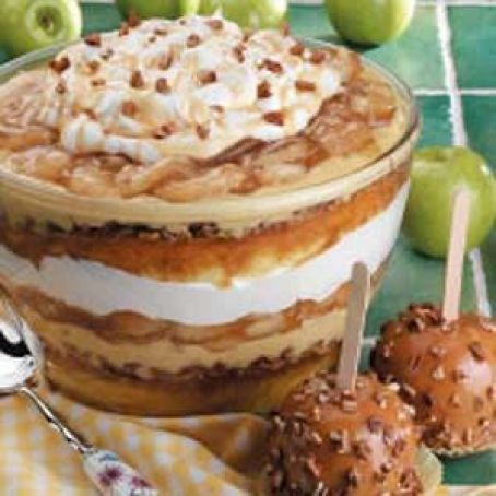 Caramel Apple Trifle