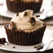 Cappuccino Mousse in Chocolate Cups