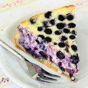 Blueberry Cream Cake