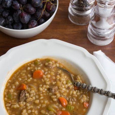 Hearty Beef’n Barley Soup