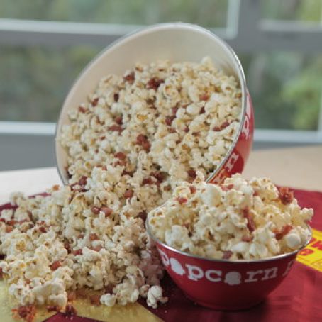 POPCORN WITH PARMESAN AND PANCETTA