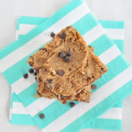 bars - flourless blondies
