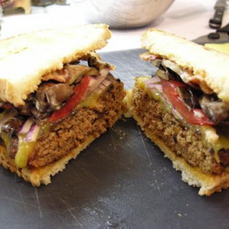 Bacon & Cheddar Chipotle Burgers