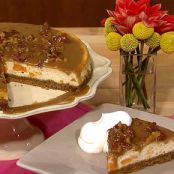 Chef Jamika's Sweet Potato Praline Cheesecake
