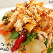 Slow Cooker Sweet and Sour Lemonade Chicken