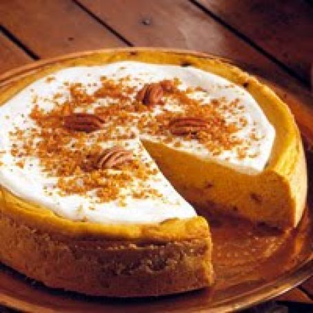 Pumpkin Praline Cheesecake