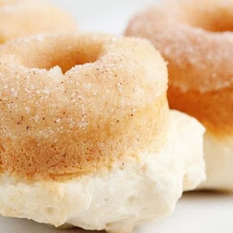 Baked Cinnamon Sugar Doughnuts