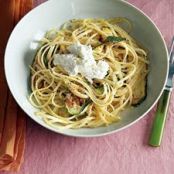 Zucchini Pasta with Ricotta