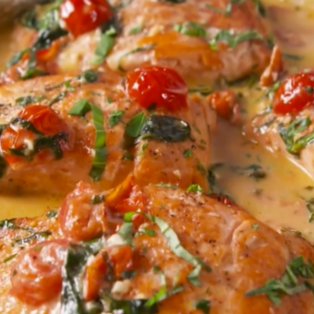 Tuscan Butter Salmon