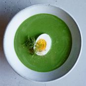 Creamy Spinach Soup with Dill