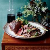 Dry-Aged Roast Beef with Fresh Hot Sauce