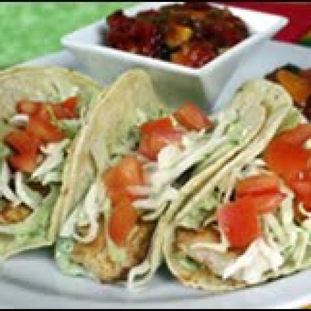Grilled Go Fish! Soft Tacos