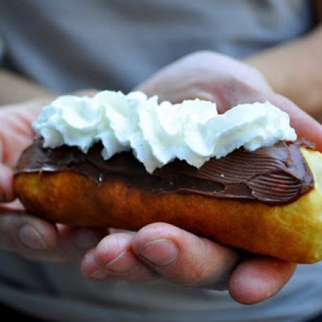 camp fire eclairs