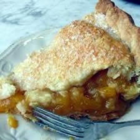 Springtime Peach Pie