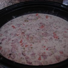 DALES BEST  CLAM CHOWDER WITH BACON