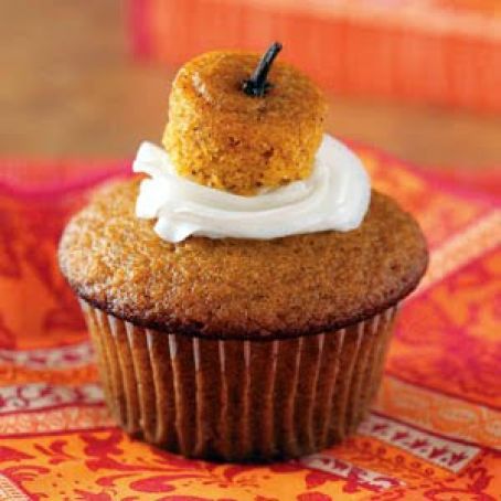 Pumpkin cupcakes