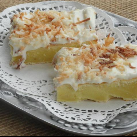 Coconut Topped / Cream Cheese Sheet Cake