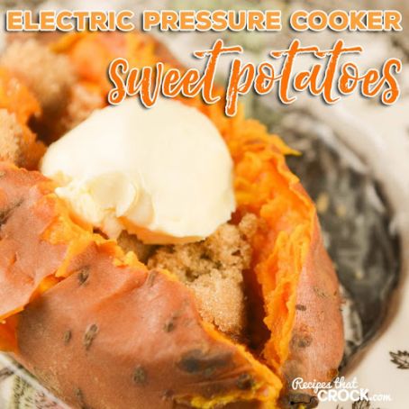 HOW TO COOK SWEET POTATOES {ELECTRIC PRESSURE COOKER}