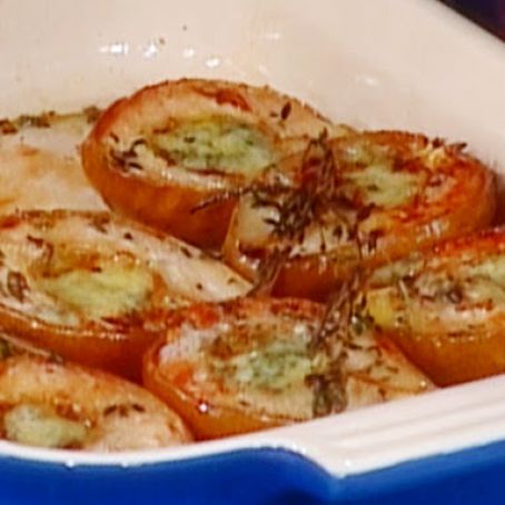 Roasted Pears with Blue Cheese