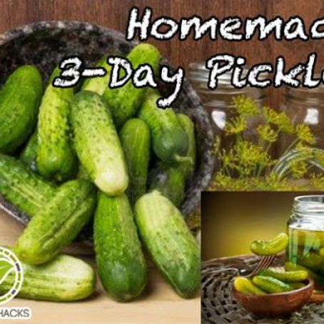 3-Day Pickles Recipe