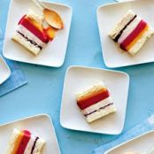 Striped Ice Cream Cake
