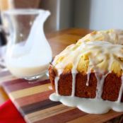 Eggnog Bread with Rum Glaze