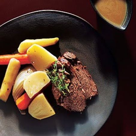 Beef Pot Roast and Gravy