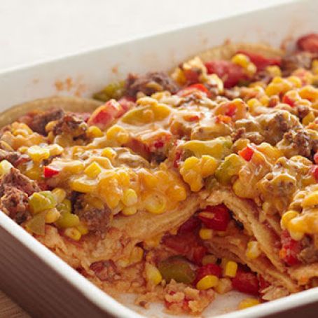 Layered Fiesta Casserole
