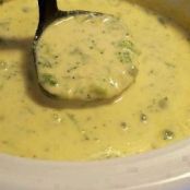Broccoli Cheese Soup for the Crock Pot