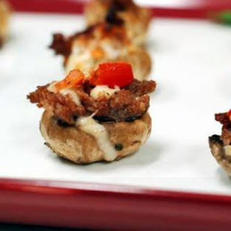 Sausage Stuffed Italian Mushroom