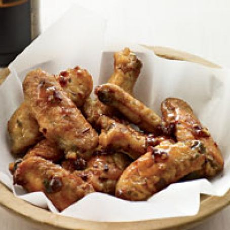 Maple-Chipotle Hot Wings