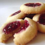 Raspberry Almond Shortbread