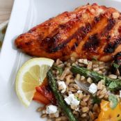 Grilled Chicken with DIY Barbecue Sauce