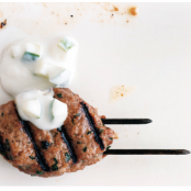 Grilled Lamb Meatballs