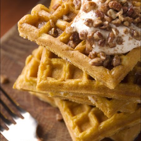 Pumpkin Waffles