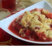 Strawberry Rhubarb Cobbler