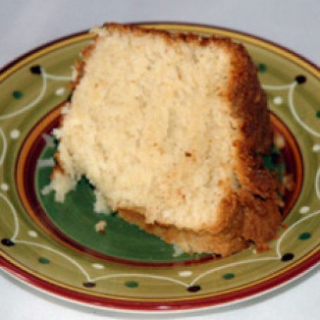 Texas Coconut Pound Cake