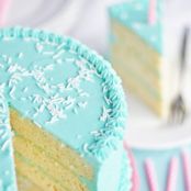 Classic Vanilla Butter Birthday Cake