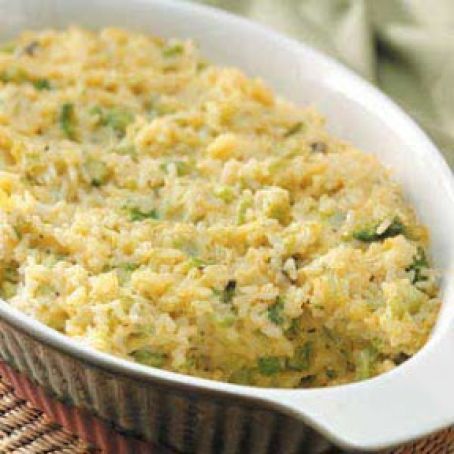 Broccoli Rice Casserole Recipe