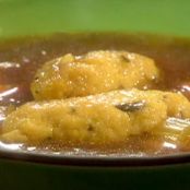 Chicken Soup with Cornmeal Sage Dumplings