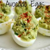 Deviled Avocado Eggs