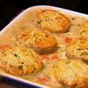 Chicken Stew with Biscuits