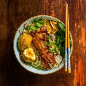 Egg and Bacon Ramen