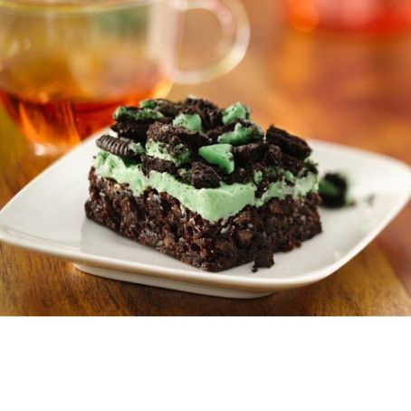 Fudge-Mint Cookie Bars