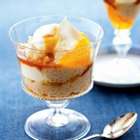 Orange Rice Pudding