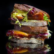 Bacon, Lettuce and Pear Sandwich (The BLP)