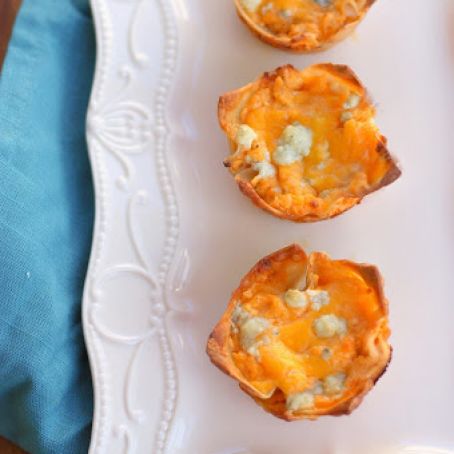 Buffalo Chicken Cupcakes